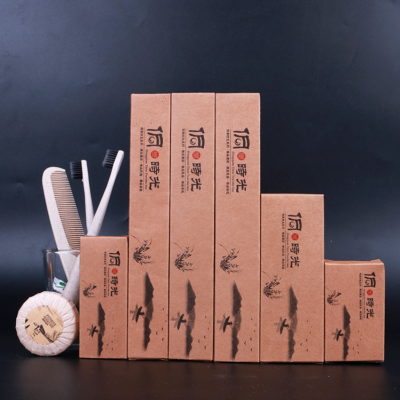 Qianquan Series Hotel Hotel Bed and Breakfast Disposable Toothbrush Wash Set Hotel Disposable Supplies