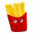 Toy Creative Cartoon Simulation French Fries Pizza Pillow Plush Toy Doll Photography Props Sofa Cushion