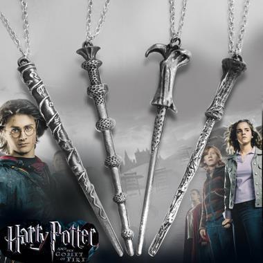 Termi Bone-Connected Little Wolf Star Magic Wand Necklace Voldemort Ornament