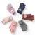 Autumn and Winter New Women's Warm Gloves Plush Open Finger Knitted Girls Leaky Finger Fashion Touch Screen Cold-Proof