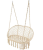 Single Living Room Interior B & B Home Cradle Hanging Basket Nordic Swing Tassel Glider Hand-Woven Hanging Basket
