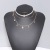 Europe and America Cross Border Multi-Layer XINGX Flannel Sliced Five-Pointed Star Ladies Clavicle Chain Sun Multi-Layer Necklace Bead Necklace