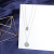Titanium Steel Double-Layer Necklace Women's European and American Style Clavicle Chain Special-Interest Design Ins Cold Wind Net Red Necklace Rose Gold