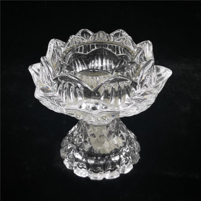 Home Furnishings Crystal Incense Burner Incense Burner Candlestick Candle Holder Dual-Use