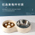 New Drinking and Eating Double-Purpose Bowl Cat Bowl Dog Bowl Wheat Straw Slow Food Anti-Choke Fun Bowl Dog Tableware