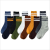 Socks Men's Mid-Calf Length Socks High-Top Trendy Two-Bar Stockings Autumn and Winter Stockings Man's Sports Socks