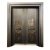 Cast Aluminum Door Panel Foreign Trade Steel Door Sheet Best-Selling Steel Plate Iron Plate