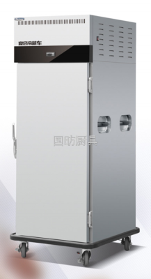MJ-L2/GF-12800 Double Door Banquet Refrigerated Refrigerator Wagon Commercial Canteen Hotel Stainless Steel Mobile