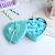 Foreign Trade Festival Iron Box Heart-Shaped 9 Flowers Soap Roses Wedding Creative Exquisite Gifts