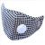 Cross-Border Three-Layer Pure Color Cotton Dust Mask Fabric Fashion Trendy Black Mask Riding Anti-Haze Washable Mask