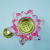 Crystal Lotus Incense Burner Candlestick Dual-Use 6 Colors Optional Domestic Ornaments Crafts