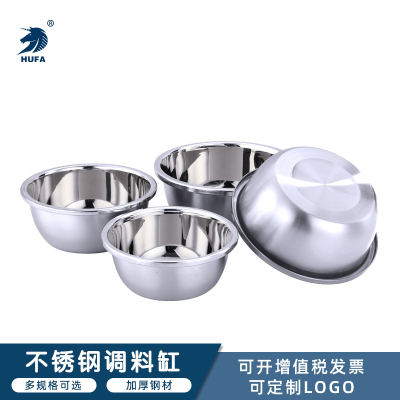 New Stainless Steel Basin, Stainless Steel Salad Bowl, with Scale Salad Basin Kitchen Supplies, Hotel Supplies