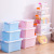 Storage Box Plastic Transparent Large Thickened Clothes Storage Box Portable Toy Storage Box Clothes Storage Box