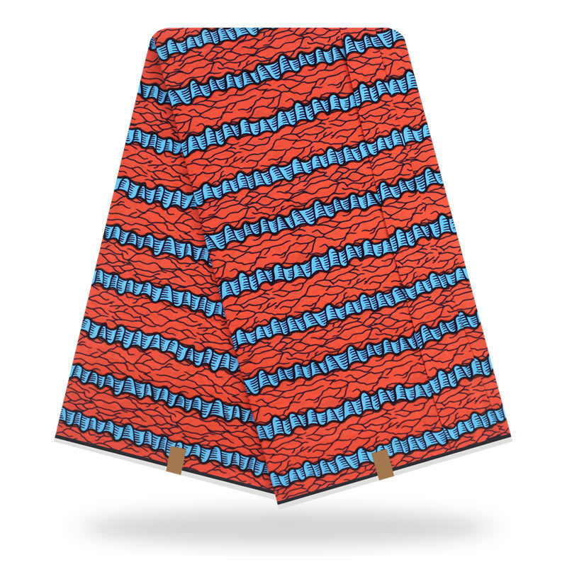 非洲蜡染布时尚非洲纯棉印花蜡布跨境热销服装布料零售批发