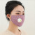Cross-Border Three-Layer Pure Color Cotton Dust Mask Fabric Fashion Trendy Black Mask Riding Anti-Haze Washable Mask