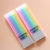 Wholesale Birthday Candle Creative Rainbow Gradient Color Long Brush Holder Candle Birthday Cake Candle Slender Birthday Candle