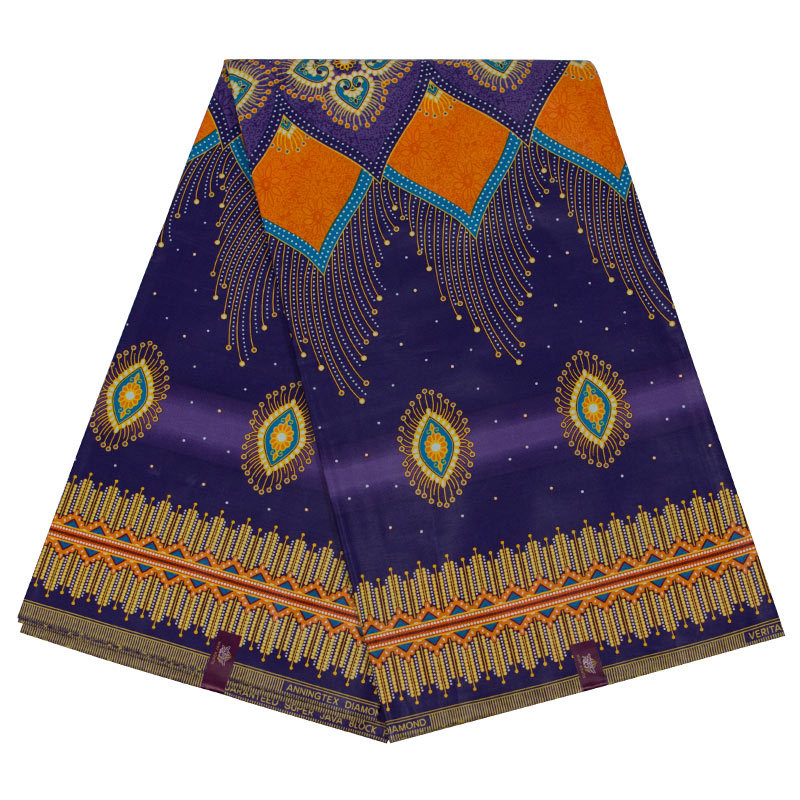 现货非洲民族面料 全棉双面非洲肯特花型African fabric