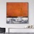 Pure Hand Drawing Orange Abstract Oil Painting Orange Living Room Entrance Decorative Painting Affordable Luxury Nordic Large Villa Modern Hainging Painting