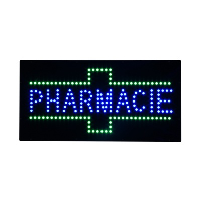 Hungary Pharmacy Bright Cross Medical Billboard Led Logo Pharmacy