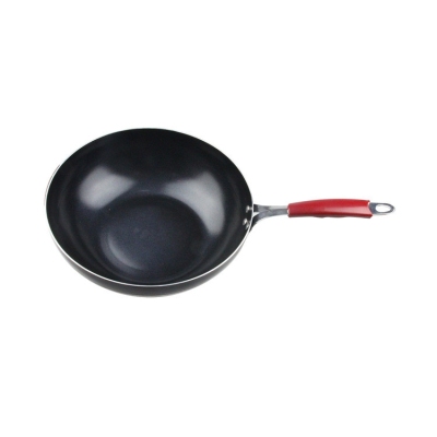 Factory Direct Sales Ceramic Non-Stick Wok Thickened Aluminum Alloy 32 Cm34cm Combination Cover Smoke-Free Pan Wholesale