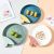 Rich Dried Fruit Plate Plastic Tray New Year Snack Plate Seed Box Household Dish Simple Modern