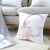 Pink Letters Peach Skin Pillow Case INS Nordic Style Throw Pillowcase Sofa Pillow Cases Amazon Hot Home