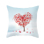 Valentine's Day Love Tree Series Peach Skin Pillow Case Customized Valentine's Day Pillowcase Amazon Hot Home Fabric