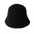 Japanese Pure Color Thickened Fisherman Hat Children Autumn Winter All-Matching Literary Bucket Hat Korean Travel Wool Knitted Hat