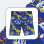 New Fashion Printed Men's Five-Point Swimming Trunks Boxer Quick-Drying Adult Men Swimsuit Hot Spring Beach Long Swimming Trunks
