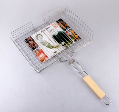 Large Meat Basket Barbecue Grill Factory Direct Sales Barbecue Clip Barbecue Wire BBQ Outdoor Barbecue Tools Hot