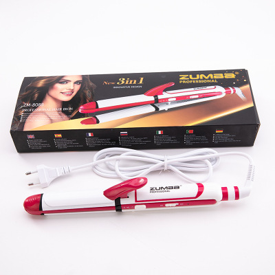 Zumba Hair Curler Hair Straightener Corn Clip Three and One Do Not Hurt Hair Constant Temperature Multifunction Curlers