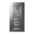 Security Door Sheet Embossed Anti-Theft Door Facade Steel Door Plate Factory Direct Sales Foreign Trade Best-Selling Metal Door Panel