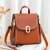 Taobao Same Bag Women's 2020 New Autumn and Winter Fashion Simple and Portable Ins Super Popular Solid Color Backpack