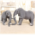 Replica Elephant Plush Toy Doll Photography Props Home Decoration for Children Cute Ragdoll Doll Gift