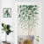 Modern Nordic Greenery Feng Shui Partition Curtain Household Bedroom and Toilet Fitting Room Thick Fabric Hanging Curtain Kitchen Door Curtain
