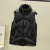 Glossy down Cotton Vest Women's Short Slim Fit Slimming Sleeveless Vest Winter Vest Outer Wear Trendy Stand Collar Waistcoat Thick