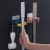 Two-Color Nail-Free Mop Rack Bathroom Wall-Mounted Mop Clip Bathroom Wall Hook Broom Clip Broom Storage Rack