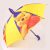 Children's Umbrella Boys Girls Primary School Kindergarten Baby Cute Cartoon Transparent Long Handle Children's Umbrella