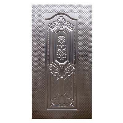 Xingyu Steel Sheet Professional Embossed Security Door Panel Steel Door Plate Factory Direct Sales Entrance Door Sheet Foreign Trade Best-Selling Metal Plate