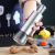 High-End Stainless Steel Oiler Oil Bottle Household Soy Sauce and Vinegar Cooking Wine Glass Bottle Spice Jar TikTok Oil Controlling Bottle Delivery