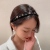 Vintage Wool Chanel-Style Hairband Decoration Korean Style 2020 New All-Matching Internet Celebrity Minimalist Baroque Rhinestone Hairpin