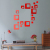 Amazon Hot 24 Pieces Acrylic DIY Decorative Mirror Wall Sticker Eco-friendly High Quality Living Room Bedroom Decoration
