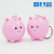 Yongyi Little Creative Gifts Classic Single-Horn Pig Keychain Cars and Bags Pendant Sound-Emitting Keychain