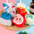 Cute Bunny Long Ears Candy Bag Cookie Baking Biscuits Nougat Dessert Plastic Gift Packaging Bag