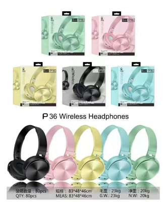 Macaron Color/Fashionable and Comfortable/Foldable/Wireless Bluetooth Headset