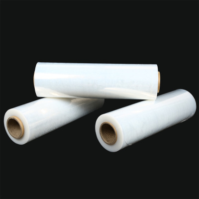 Yiwu Stretch Film Factory Direct Sales Spot Supply Width 50cm Weight Stretch Film Packaging Film