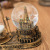 Creative Tower Hourglass Flashing Light Tower Crystal Ball Student Gift Retro Furnishings Table Decoration Resin Decorations