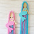 INS Decorative Tassels Mermaid Wall Decoration Children's Room Hairpins/Hairbands Storage Belt Girls Jewelry Organizing Rack