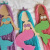 INS Decorative Tassels Mermaid Wall Decoration Children's Room Hairpins/Hairbands Storage Belt Girls Jewelry Organizing Rack