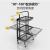 Storage Rack Movable Floor-Type Multi-Layer Trolley Bedroom Living Room Baby Supplies Multifunctional Storage Rack